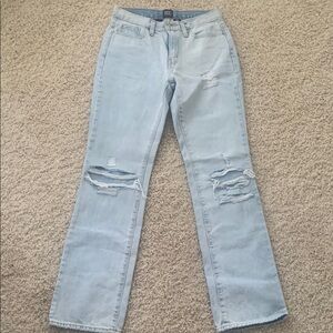 BDG URBAN OUTFITTERS Light Wash Distressed Jeans NWOT